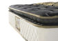 Goldene Farbmuster-Kissen-Luxusspitze drückte Matratzen-Deckel 12 Zoll zusammen
