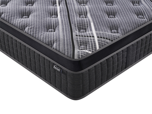 Customized Orthopädische Latex Gel Memory Foam Matratze In Einer Box Tasche Frühlingsbett Für Zuhause Und Hotelgebrauch