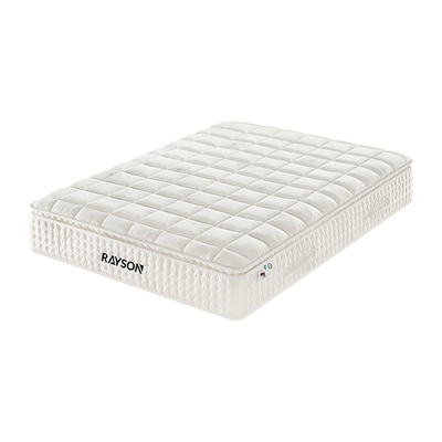 Matratze für Hotelbett 6 Sterne mit Gel-Memory-Schaum und Latex Baumwolle Kompressionsmatratze