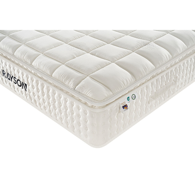 6 Sterne Hotel Plush Queen King Größe Taschenfedermatratze Gel Speicher Latex Zonierte Taschenfedermaschine Matratze