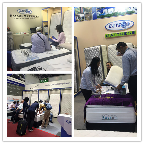 Hotel-Euro-Spitzentaschen-Frühlings-Matratzen-hybrider Gedächtnis-Schaum 8