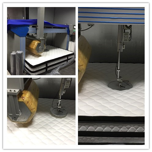 Hotel-Euro-Spitzentaschen-Frühlings-Matratzen-hybrider Gedächtnis-Schaum 7